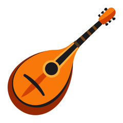 acoustic guitar vector illustration