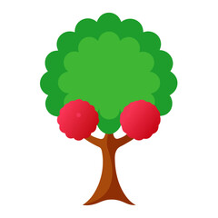 vector illustration of a tree