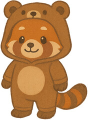 잠옷, 레서판다, 귀여운, 동물, 캐릭터, 수면, 취침, 릴랙스, 포근한, pajamas, red panda, cute, animal, character, sleepwear, bedtime, relaxing, cozy, nightwear
