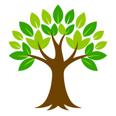 green tree vector