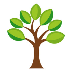 tree with green leaves