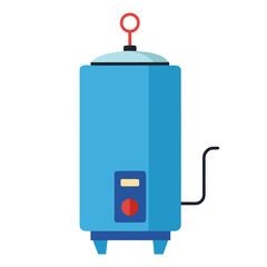 Obraz premium Water Heater Icon AI Generated Household Device Line Art for Microstock Design