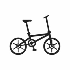 Clean Vector Bike Illustration with Smooth Layer.