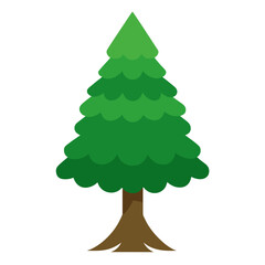 green christmas tree