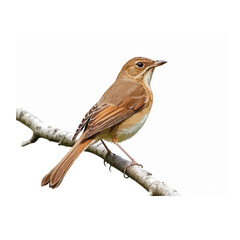 robin on a branch