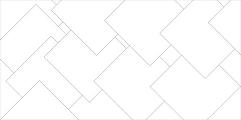 Abstract modern white and gray pattern geometric luxury gradient line background random square shape. Abstract white diamond and triangle  background. Modern seamless and retro pattern technology...