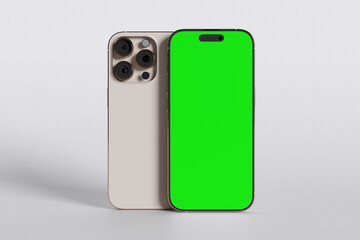 Mobile phone for mockup .  