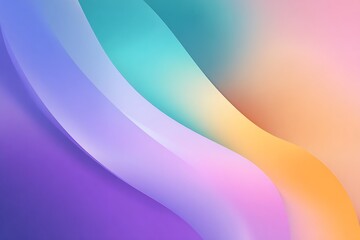 Obraz premium Modern Abstract Gradient Background with Soft Shapes