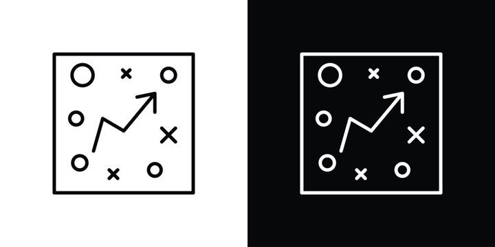 Tactical icon For your design, logo. Vector illustration. Editable Stroke.