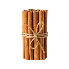 Cinnamon sticks tied with twine, ideal for cooking and baking in home kitchens