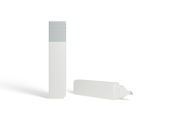 Marker with Stack Cap Mockup for Packaging and Brand Presentation
