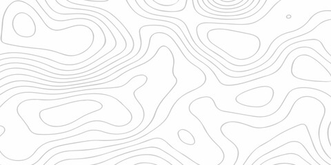 Lines topography stylized height of the lines map. Topographic map background geographic line map with seamless ornament design.  © Alibuss
