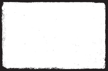 Scratched Frame. Grunge Urban Background Texture. Dust Overlay. Distressed Grainy Grungy Framing Effect. Distressed Backdrop Illustration.