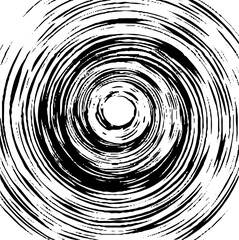 Circular starburst explosion texture. Distressed uneven grunge background. Abstract vector illustration. Overlay to create interesting effect and depth. Isolated on white background.
