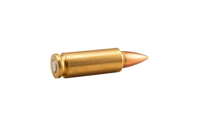 Bullets isolated on transparent background.