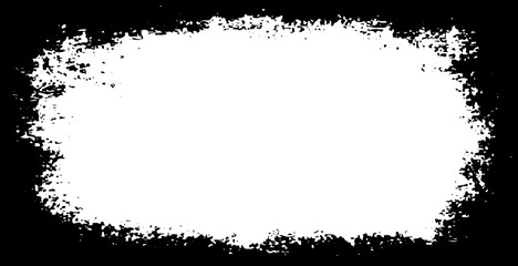 Scratched Frame. Grunge Urban Background Texture. Distressed Grainy Grungy Framing Effect. 