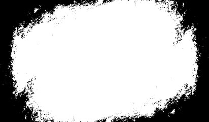 Scratched Frame. Grunge Urban Background Texture. Distressed Grainy Grungy Framing Effect. 