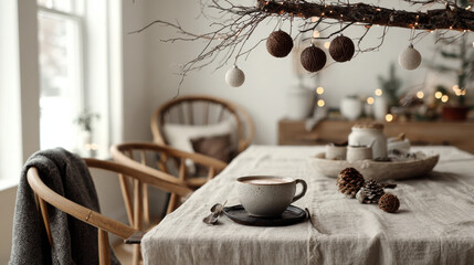 minimalist atmosphere celebrating christmas in usa showcasing modern diy christmas cards