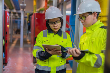 Maintenance technician at a heating plant,Petrochemical workers supervise the operation of gas and...