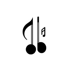 music notes vector illustration