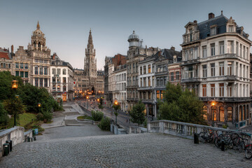 picturesque view of european capitals transport hub essence of architectural elegance and urban design