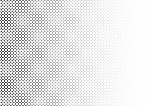 Geometric black small squares on a white background. With a disappear effect.