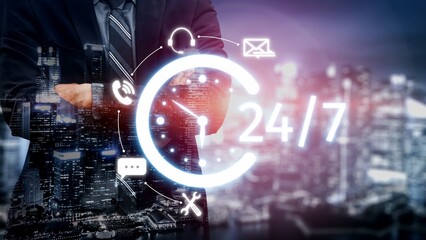Customer support and 24-hour help desk services for technical support, online customer care, live...