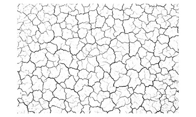 Soil crack vector, Soil fracture vector, dry earth vector, earth fracture illustration, dry earth texture