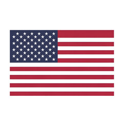 Obraz premium Create a flag with transparent background, stars, and stripes digitally.