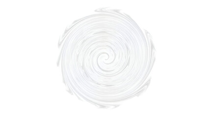 Create Swirling White Abstract Art with Transparent Background