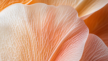 closeup abstract background, macro photo of flowers beautiful beige colors