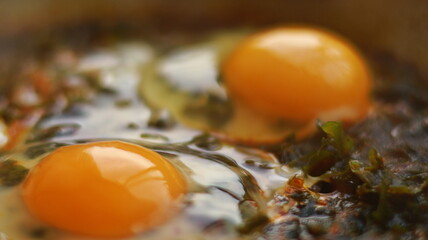 Fried eggs