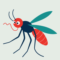 Mosquito Bite Itch Relief Vector Illustration for Soothing Skin