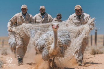 a group of people with camel