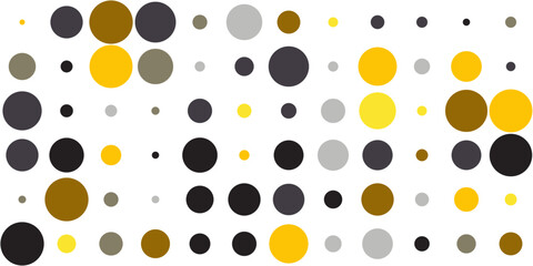 Abstract dots particles flowing wavy colorful isolated on white background. Vector illustration design elements in concept of technology, energy, science, music.