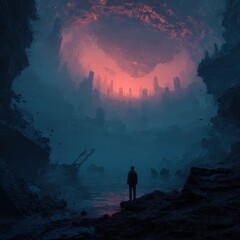 Dark Tech Aesthetics - A Glimpse into the Abyss.