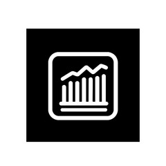 Minimalist Green Data Icon - Clean Clipart for Analytics & Tech 