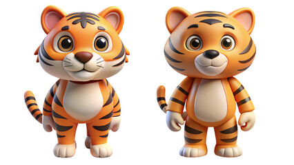 Lion Cartoon Vector Sheet with Multiple Expressions and Poses