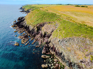 View from the coast in Ballycotton, Cork, Ireland
