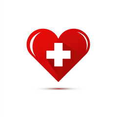 Obraz premium 🔥 Ultimate Heart Health Care Concept – 3D Red Hearts, Stethoscopes & Medical Technology Icons | Modern Cardiovascular Medicine Design Pack