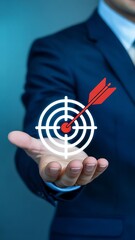 Achieve goals target marketing business strategy success and leadership plan