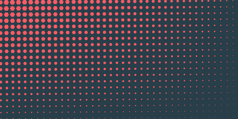 Hexagon Shapes Vector Red Abstract Geometric Technology Retrowave Sci-Fi Texture Isolated on Light Background.