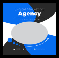 Social media post for digital marketing agency