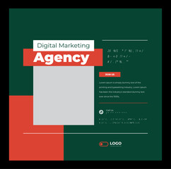 Social media post for digital marketing agency