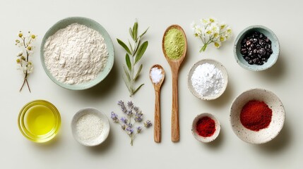 Essential components for crafting your own cosmetic products at home safely and effectively