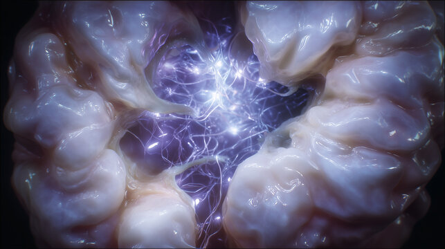 emotion organ, sculpted feelings, internal emotional organ, empathy gland, sadness chamber, joy processor, surreal inner anatomy, metaphoric heart system, artistic biology, embodie