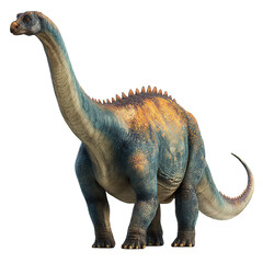 Fototapeta premium Andesaurus isolated on transparent background
