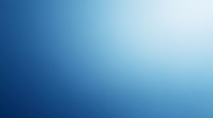 Obraz premium Deep blue to light blue gradient background with bright white highlight dark
