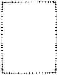 Floral frame. Doodle flower border. Leaf frame. Spring frame. Summer borders. Hand drawn borders clipart. png. Educational borders and frames. Teacher school border design. 