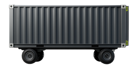 Intermodal boxcar with reinforced corners and lifting points